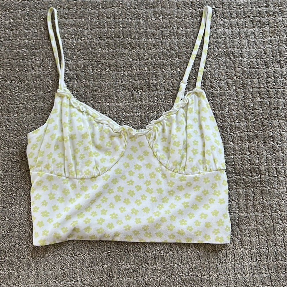 Flower tank top